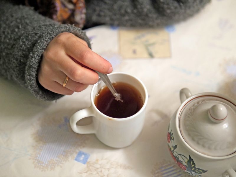 Ilustrasi kopi hitam