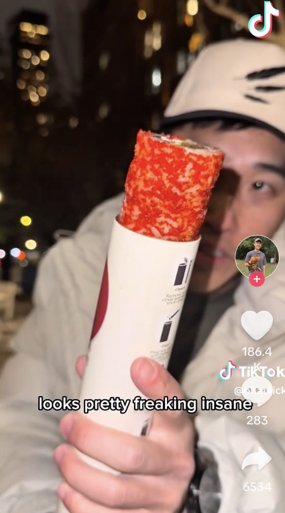 Lagi Viral 'Sushi Push Pop', Cara Baru Makan Sushi Tanpa Sumpit