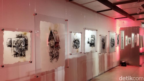 Solo exhibition Herzven bertajuk “Pinata” hadir di Nirmana Falatehan, Melawai, Jakarta Selatan, Jumat (16/1/2026).