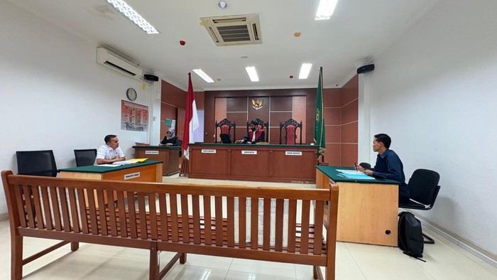 Sidang permohonan pembubaran PT Telaga Biru Semesta.
