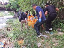 Geger Penemuan Mayat Pria di Pinggir Sungai Pematangsiantar