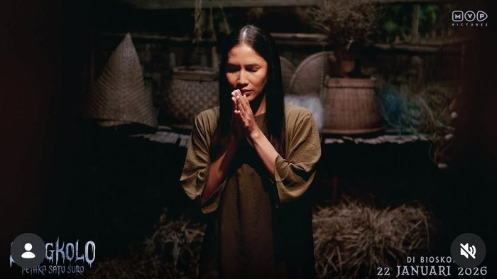 Penampilan Aulia Sarah di Sengkolo Petaka Satu Suro.