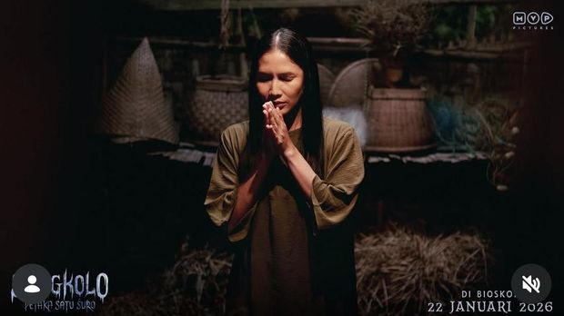 Penampilan Aulia Sarah di Sengkolo Petaka Satu Suro.