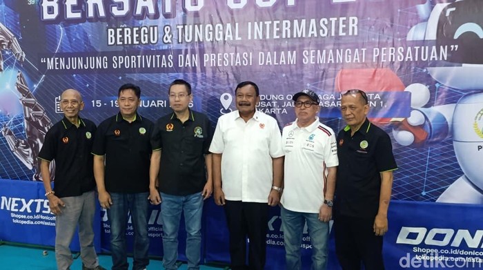 Kejuaraan Tenis Meja Nasional Resmi Dibuka PTMSI