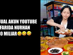 Ngaku Mau Pensiun dari YouTube, Farida Nurhan Jual Akun 10 Miliar!