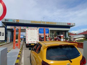 Trafik Jalan Tol Trans Sumatera Naik Selama Libur Isra Mikraj