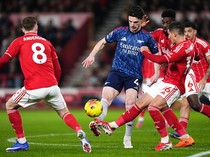 Ditahan Imbang Forest, Arsenal Masih Unggul 7 Poin Atas Man City