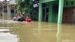Sepekan Sudah Warga Doropayung Pati Kebanjiran