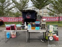 Bazaar Bagasi di Daihatsu Kumpul Sahabat Pontianak, Jualan dari Pintu Belakang Mobil