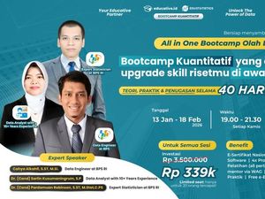 Mahir Analisis Data Kuantitatif dengan Software Gratis & AI Hanya dalam 40 Hari