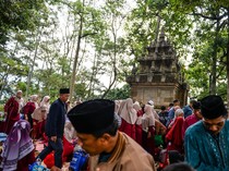 Candi Cangkuang Jadi Magnet Wisata Sejarah di Garut