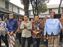 Kondisi Mulai Kondusif, Menbud Fadli Zon Tiba di Keraton Solo