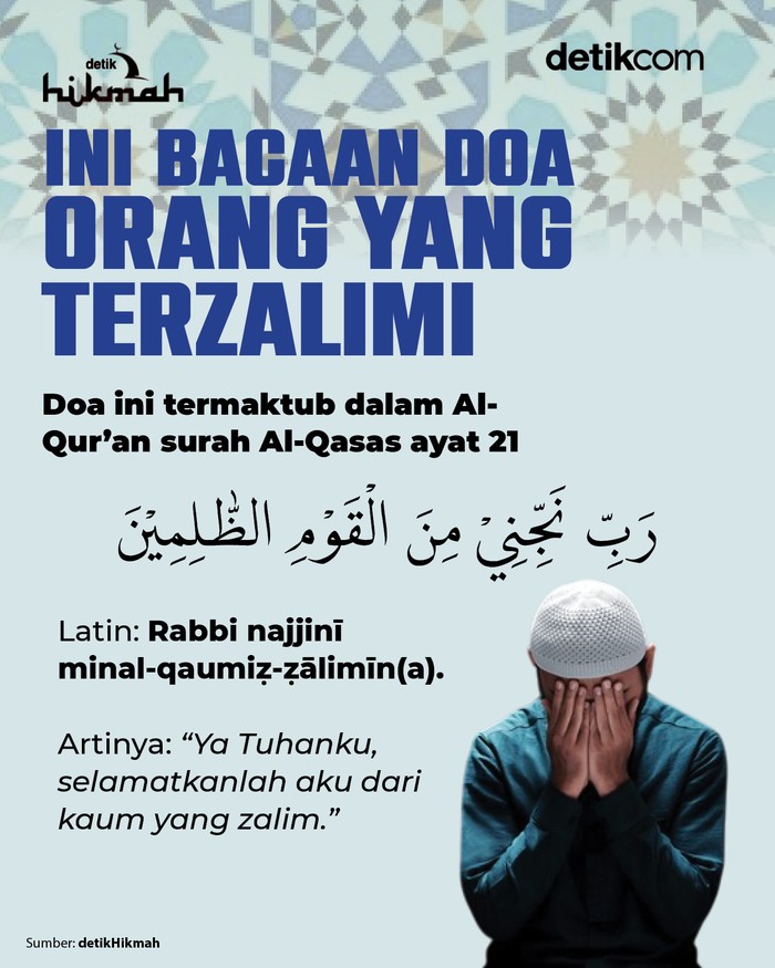 Merasa Terzalimi? Amalkan Doa Ini