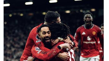 Akun resmi Manchester United di X menyebut bahwa kota Manchester milik mereka. Foto: X.com
