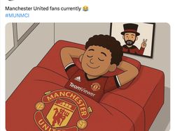 Dilibas Manchester United, Manchester City Jadi Bahan Candaan