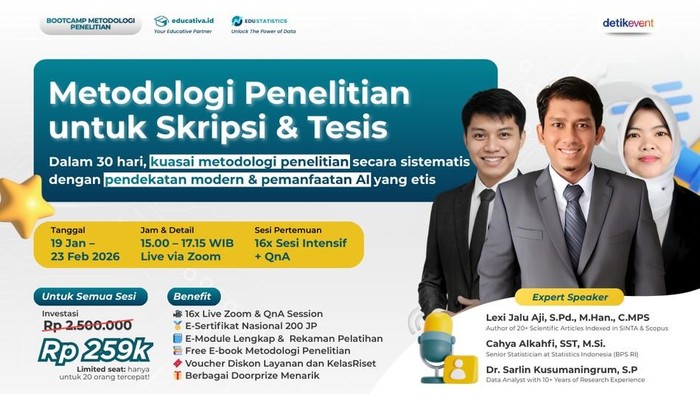 Solusi Menguasai Riset Terintegrasi AI di Era Digital Bersama Educativa
