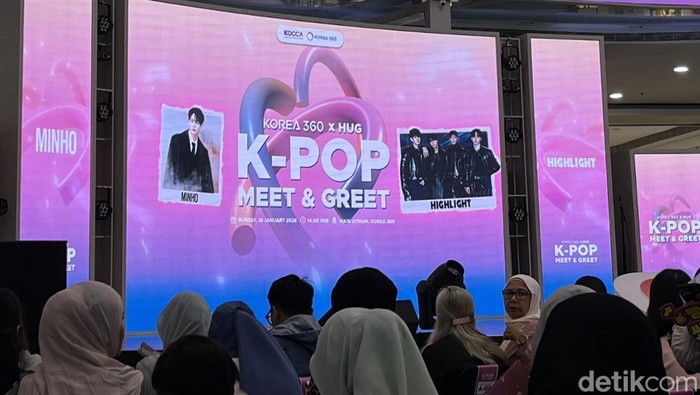 Acara Meet and Greet Minho SHINEE.