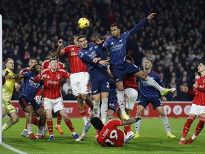 Nottingham Vs Arsenal: The Gunners Susah Bikin Gol di City Ground
