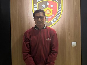 Tampang Lesu ASN Pemkab Gresik Pelempar Batu Bus Trans Jatim