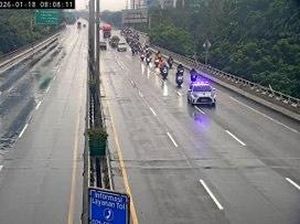 Jalur Arteri Banjir, Pemotor Diizinkan Masuk Tol Rawamangun Arah Priok