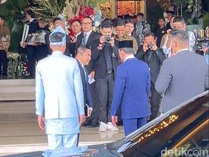Prabowo hingga Jokowi Hadiri Pernikahan Sekpri Prabowo di TMII