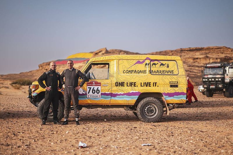 Shammie Baridwan di Reli Dakar