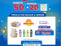 Alat Makan Banting Harga di Transmart Full Day Sale