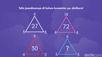 Tebak-tebakan Buat Si Paling Cermat, Bisa Jawab Pola Matematika Ini dengan Cepat?