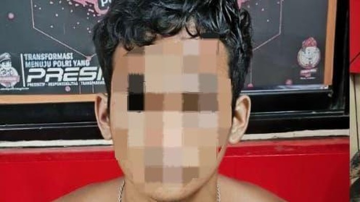 AT (22) pelaku pencurian motor dan tabung gas diringkus polisi