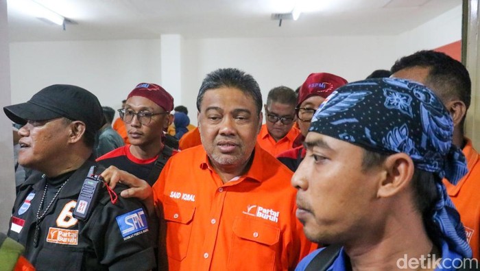 Pembukaan Kongres V Partai Buruh di Mahaka Square, Jakarta, Senin (19/1/2026). Acara ini dihadiri oleh jajaran pengurus pusat, daerah, serta ribuan kader dan simpatisan dari berbagai wilayah.