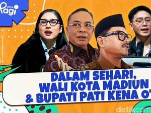 Dalam Sehari, Wali Kota Madiun & Bupati Pati Kena OTT