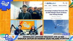 Video: Kronologi Lengkap Pesawat ATR 42-500 Diduga Jatuh di Maros Usai Hilang Kontak