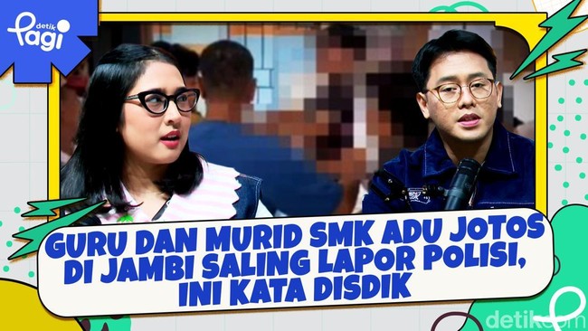 Video: Guru dan Murid SMK Adu Jotos di Jambi Saling Lapor Polisi, Ini Kata Disdik