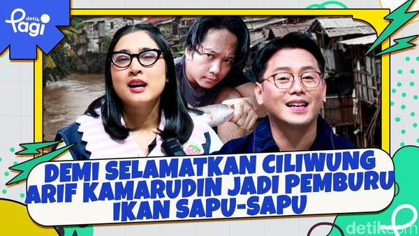 Video: Demi Selamatkan Ciliwung Arif Kamarudin Jadi Pemburu Ikan Sapu-Sapu