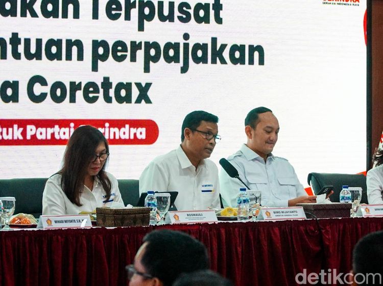 DJP Gandeng Gerindra Sosialisasikan Sistem Pajak Terpusat Coretax
