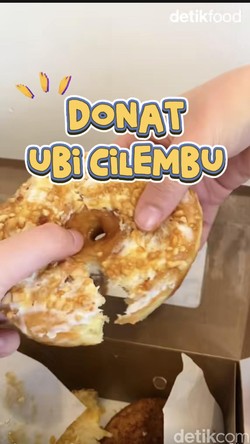Video: Empuk Manis! Donat Ubi Cilembu dengan 10 Varian Rasa di Bekasi
