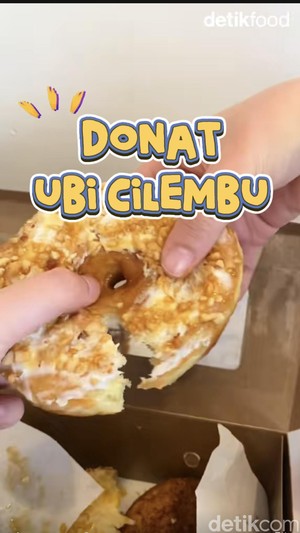 Video: Empuk Manis! Donat Ubi Cilembu dengan 10 Varian Rasa di Bekasi