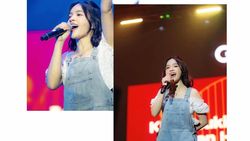 Gaya Elsa Japasal di Panggung, Santai tapi Penuh Aura