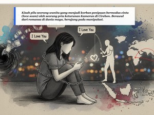 Jerat Love Scam: Akal Bulus Pria Tipu Wanita Cirebon