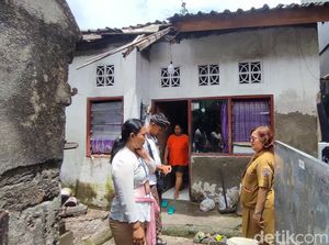 Dinsos Denpasar Tinjau Rumah Tak Layak Huni Warga Serangan