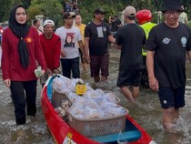 Legislator Gerindra Salurkan Bantuan untuk Korban Banjir di Juwana Pati
