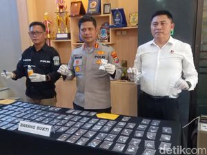 Pengedar Narkoba di Manado Ditangkap, 120 Gram Sabu Disita