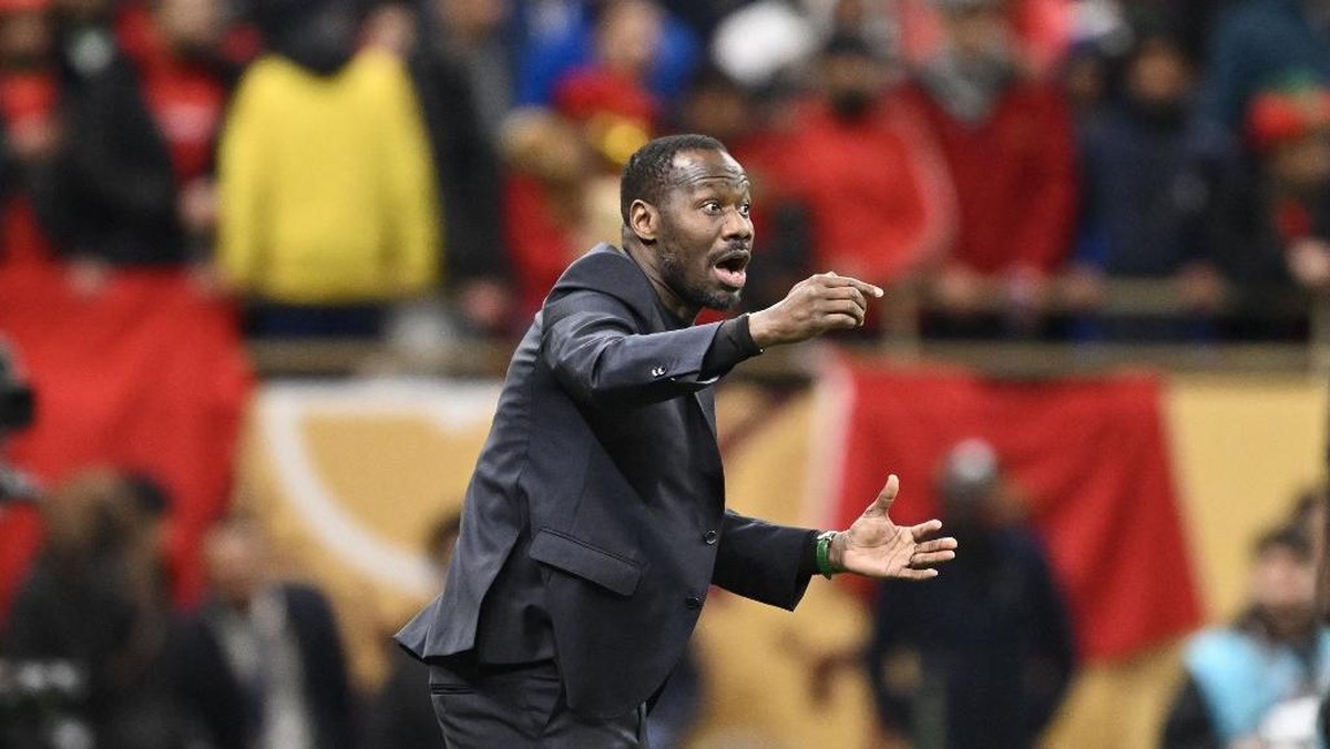 pape thiaw piala afrika 2025 final piala afrika 205 senegal vs maroko timnas senegal pelatih senegal