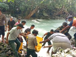 Siswa Tenggelam di Air Terjun Tiwu Pai Manggarai Ditemukan Tewas
