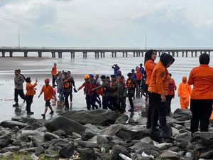 Anak Tenggelam di Belakang Stadion Barombong Makassar Ditemukan Tewas