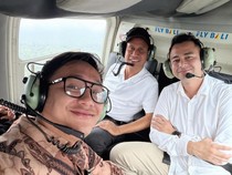 Sikap Tenang Raffi Ahmad saat Helikopter Nyaris Mendarat Darurat di Sawah