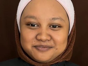 Transformasi Makeup Tanpa Bulu Mata Palsu Viral, Wanita Ini bak Beda Orang