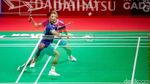 Potret Anthony Ginting Lolos ke 32 Besar Indonesia Masters 2026
