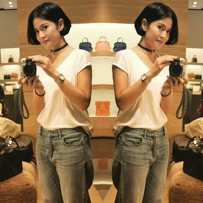 Potret Dian Sastro Ikut Tren 2016 Hingga 1996, Nostalgia Jadi Gadis Sampul