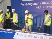 Video Pramono Groundbreaking Gerbang Stasiun MRT Harmoni: Pasti Ramai Sekali